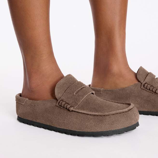 Birkenstock Naples Wrapped Suede Leather