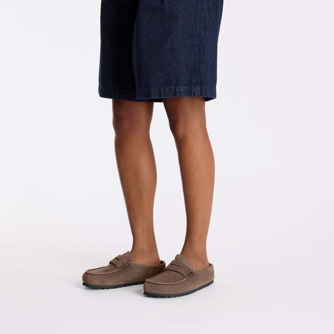 Birkenstock Naples Wrapped Suede Leather