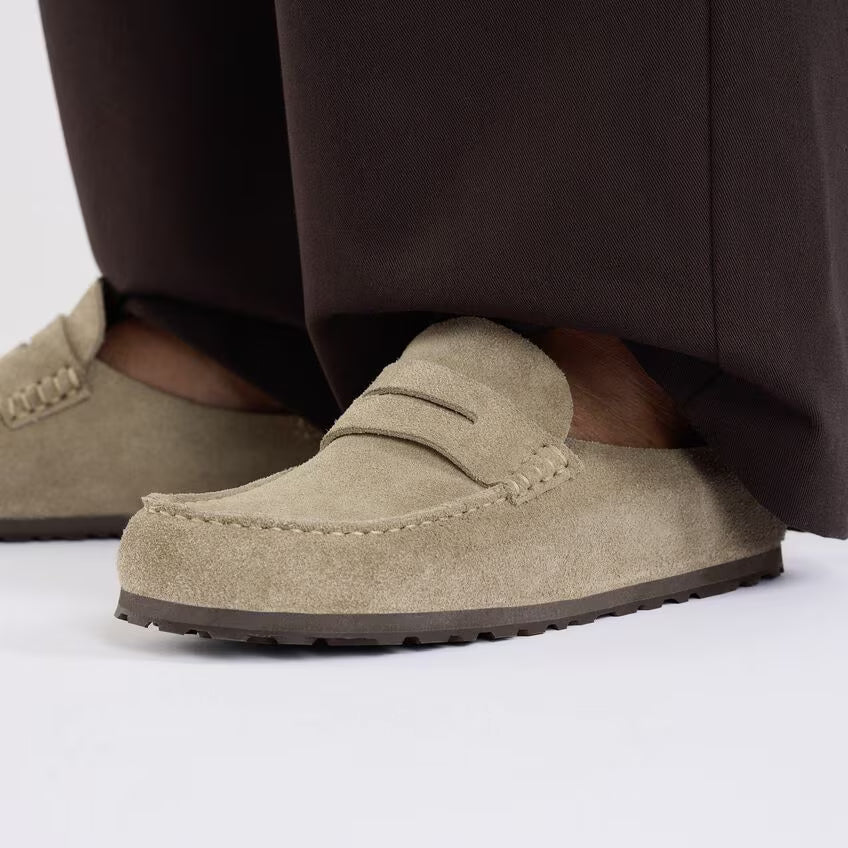 Birkenstock Naples Wrapped Suede Leather