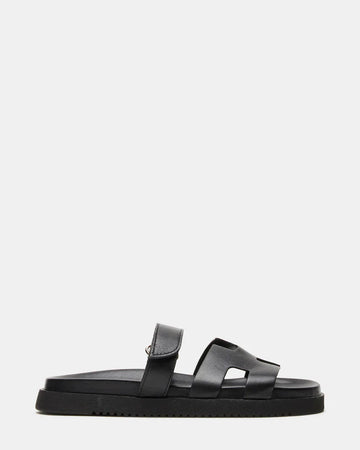 Steve Madden MAYVEN BLACK LEATHER Sandals