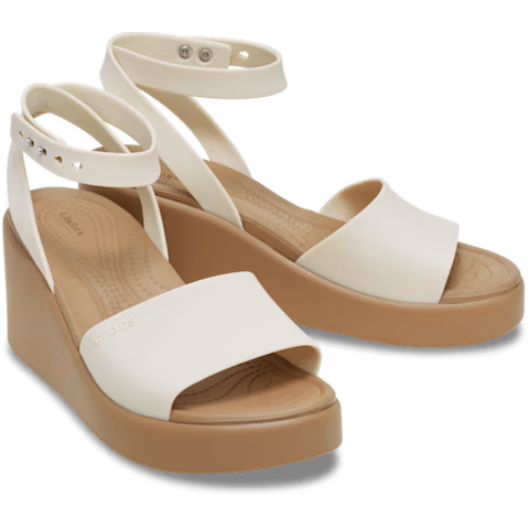 Crocs Women's Brooklyn Ankle Strap Wedge Sandals