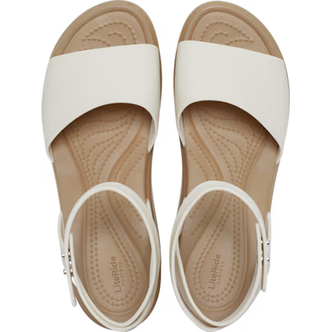 Crocs Women's Brooklyn Ankle Strap Wedge Sandals