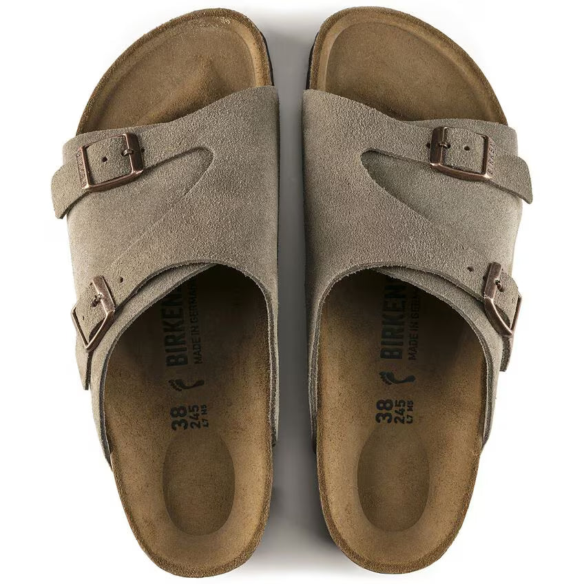 Birkenstock ZÃ¼rich Suede Leather