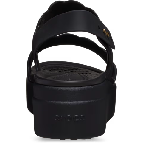 Crocs Women's Brooklyn Woven Low Wedge Sandals