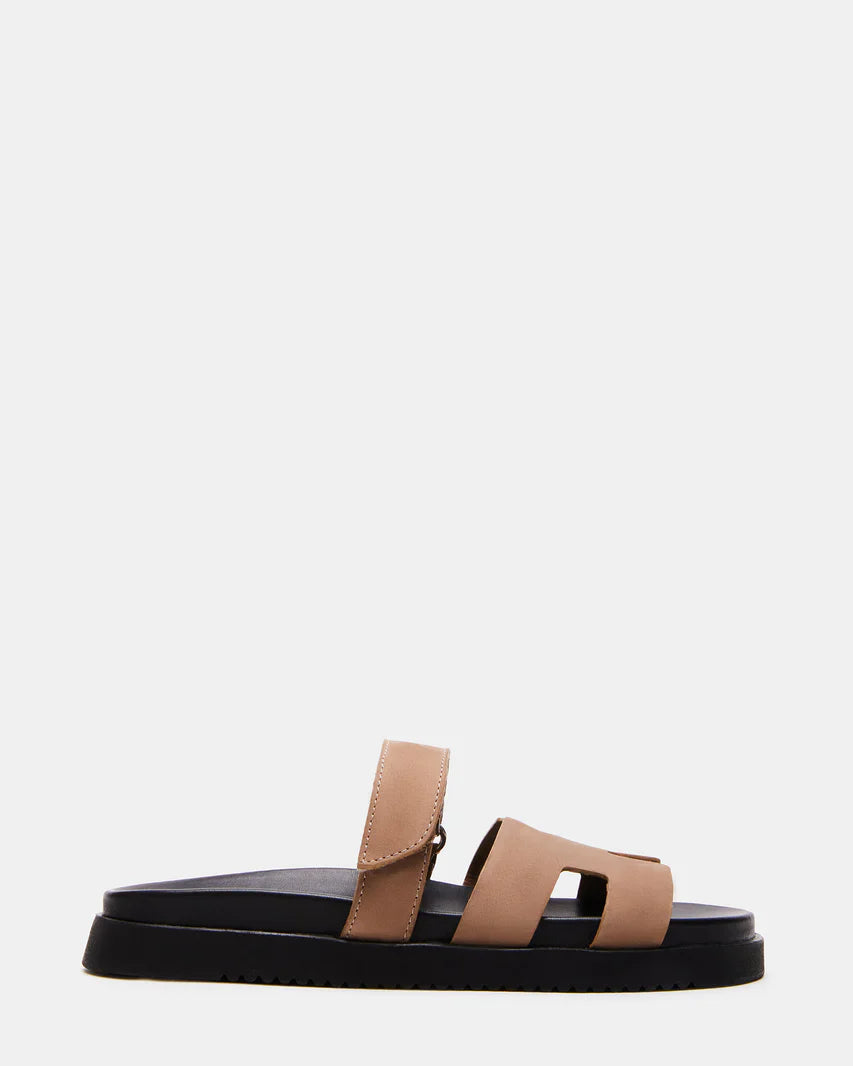 Steve Madden MAYVEN BLACK LEATHER Sandals